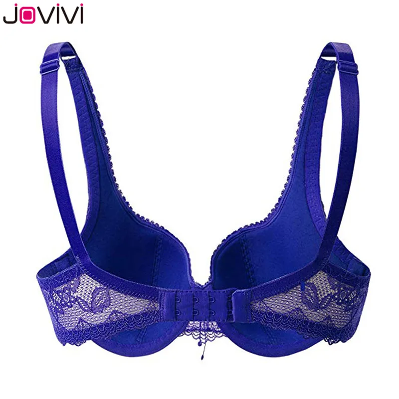 Jovivi 2019 женский бюстгальтер на косточках удобный кружевной для повседневной