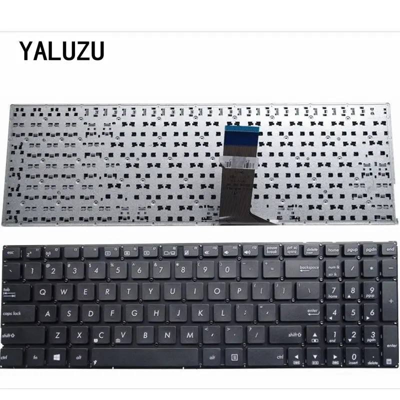 Клавиатура для ноутбука ASUS X553 X553M X553MA K553M K553MA F553M F553MA черная/белая | Компьютеры и