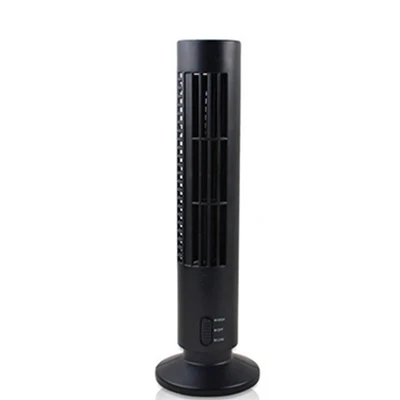 black USB вентилятор мини портативный Настольный вентилятор ультра-тихий летний домашний/офисный Электрический вентилятор охлаждения без лопастей электрический вентилятор - Цвет: black