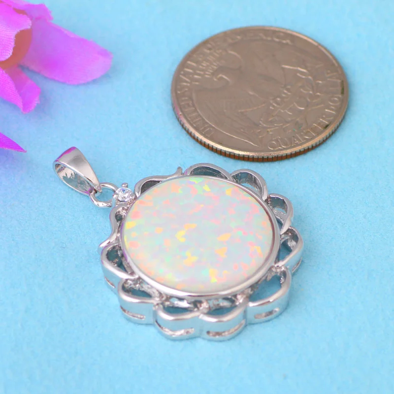 Продвижение Glam Luxe таинственный Ожерелья ювелирные изделия Круглый Белый