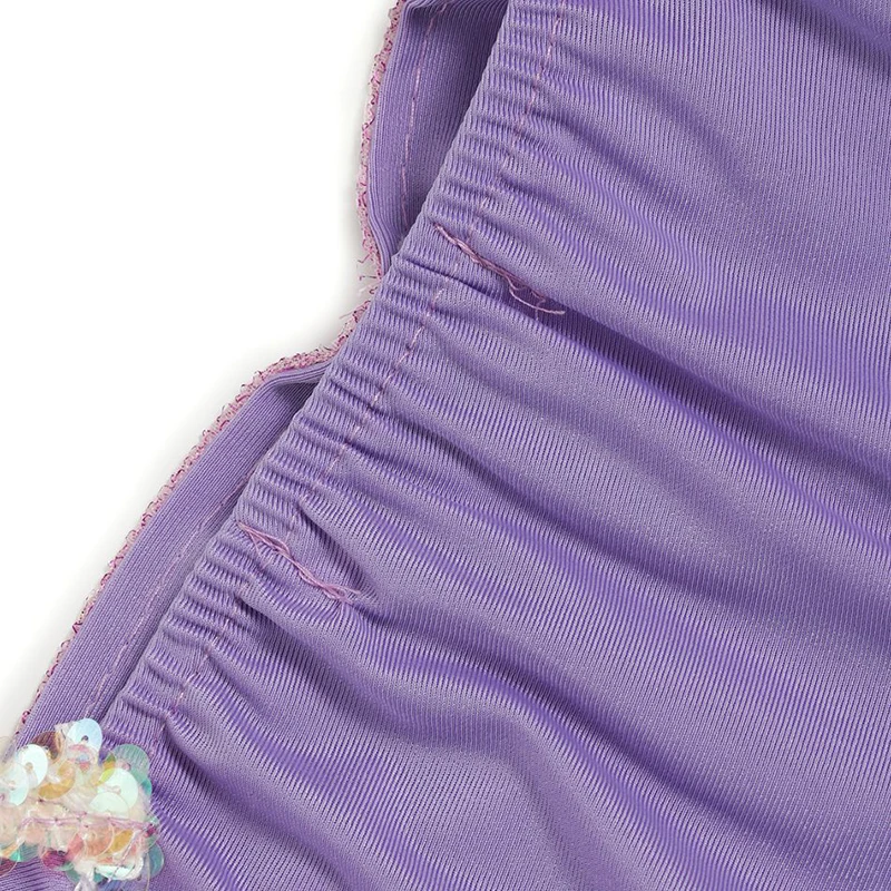 Little Girls Mermaid Dress Children Princess Arier Cosplay Costume Kids Carnival Halloween Birthday Party Fancy Sequined | Детская