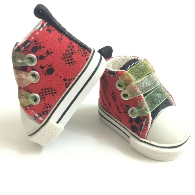 Парусиновая обувь для кукол 5 см повседневные кроссовки аксессуары шарнирных