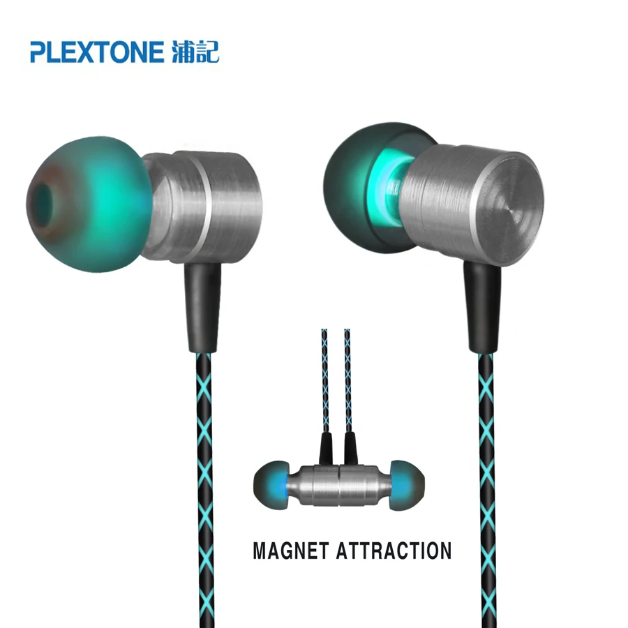 PLEXTONE X41M магнитные наушники бас fone de ouvido гарнитуры с микрофоном для iPhone iPad Samsung Sony