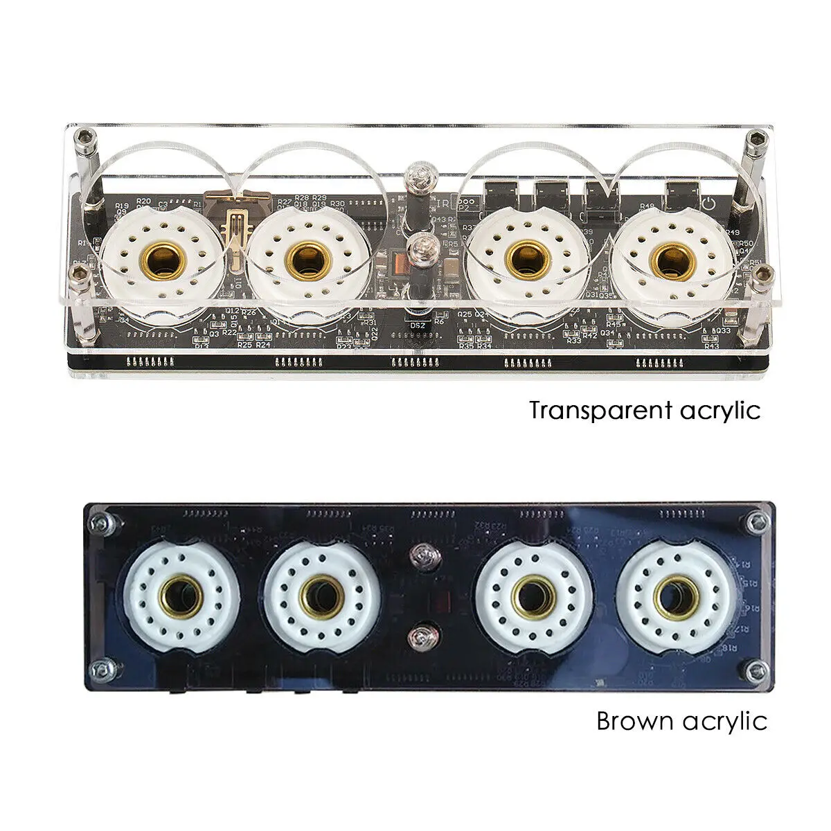 Nobsound мини ретро цифровые Nixie трубки часы DIY KIT/Собранный без ZM1020 Z560M трубки