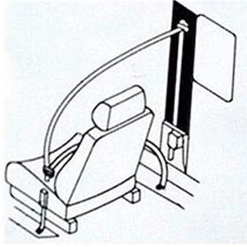

Accessories Safety Belt Replacement Kit Set Adjustable Retractable 3-Point