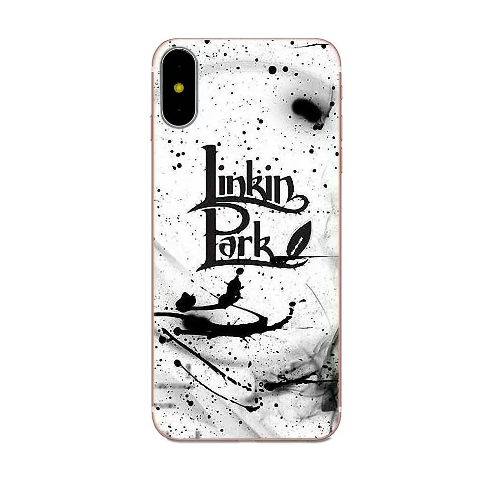 Мягкий ТПУ хипстерский чехол Rock Shox Linkin Park Band для Apple iPhone X XS Max XR 4 4S 5 5C 5S SE 6 6S 7 8