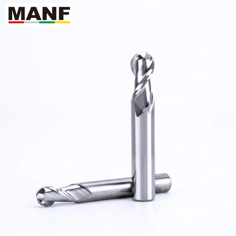 MANF 2 Флейта HRC55 3 мм 6 CNC алюминиевая Концевая фреза красивые концевые фрезы с