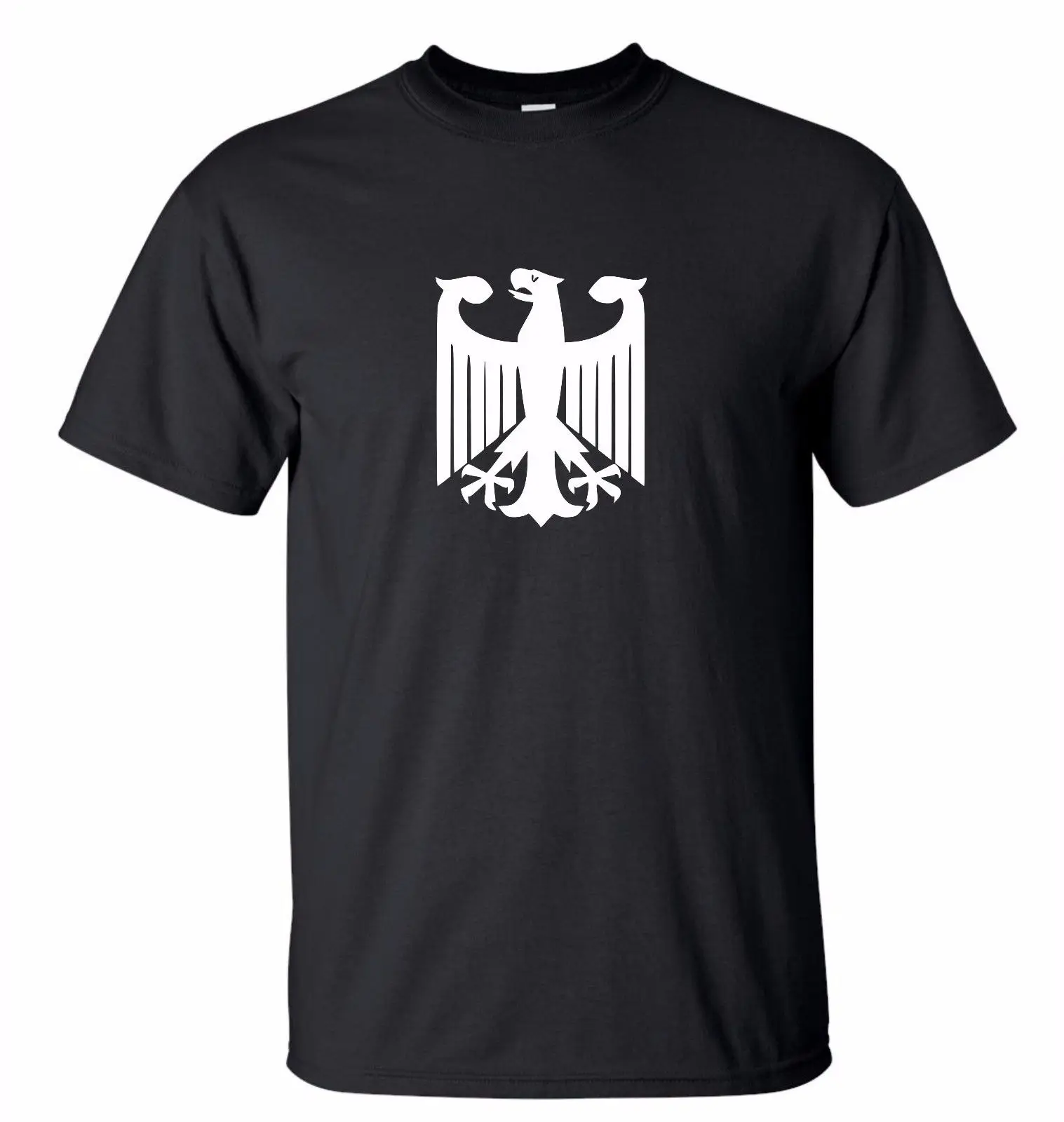 German Army Eagle Bundeswehr T-Shirt - Available In Various Colours free deliverT Shirt Cotton Men Short Sleeve Tee Shirts | Мужская