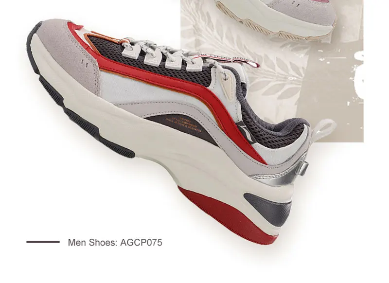 Li-Ning/Женская обувь AURORA WINDWALKER; стиль жизни; обувь в стиле ретро; удобная спортивная обувь с подкладкой для фитнеса; удобные кроссовки; AGCP108 YXB307