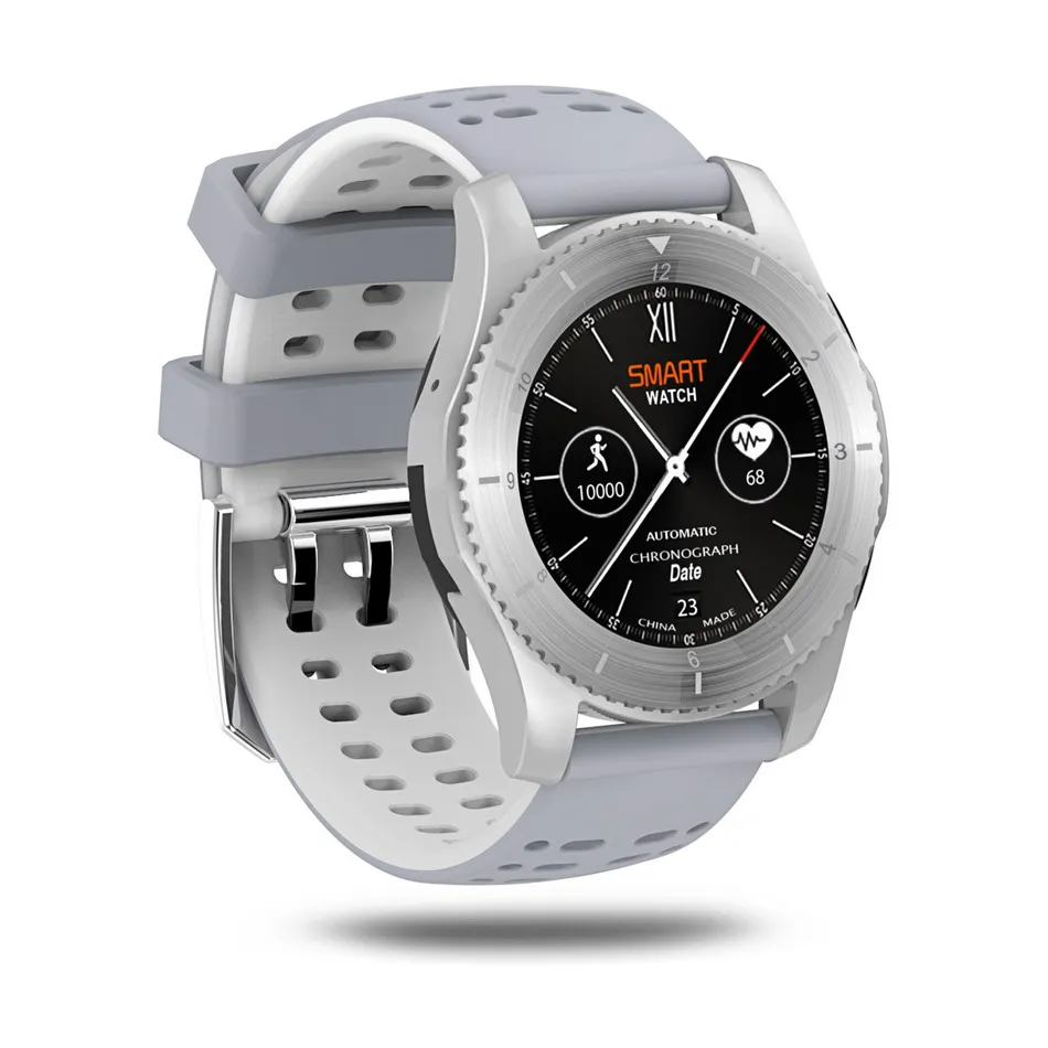 GS8 SmartWatch Bluetooth 4.0 sim-вызов сообщение push монитор сердечного ритма Смарт Просмотрам