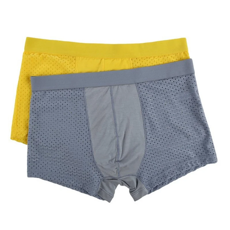 Brand ChenKe Underwear Breathable Mesh Boxers Mens Trunks Soft Modal Men Boxer U Convex Design Man Hombre | Мужская одежда