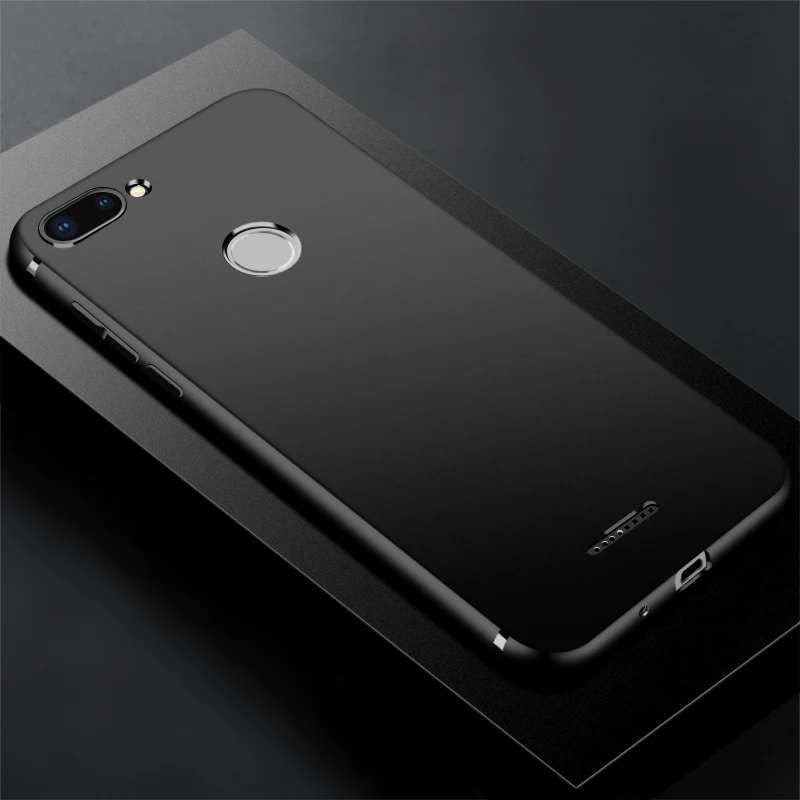 ZNP матовый тонкий мягкий чехол для телефона Xiaomi Redmi 6 6A 6 Pro 5A 4X чехол s Силиконовый ТПУ чехол для Redmi Note 7 6 5 Pro 5A чехол - Цвет: Black
