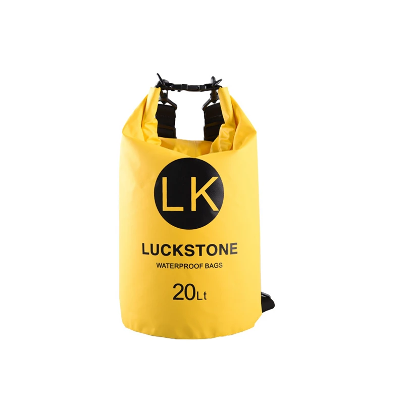 LUCKSTONE 20L Открытый водонепроницаемый рюкзак для кемпинга пешего туризма сухой