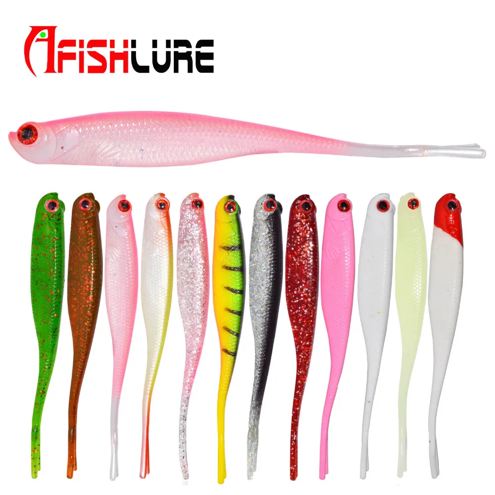 AFISHLURE Мягкая приманка силиконовые рыбалки отсадочные приманки искусственные 115