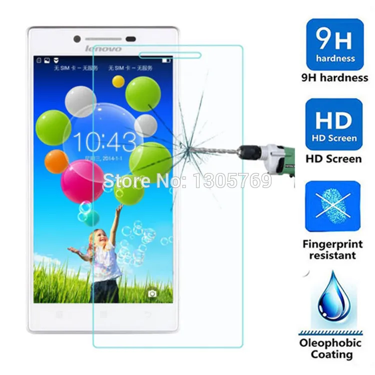 500 шт дуги 0,26 мм закаленное стекло для lenovo A858T/A890E/A916/Vibe Shot/A3800/A3900/A5800/A6600/защитная пленка для экрана