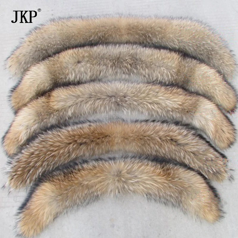 Women Real Raccoon Fur Scarf 100% Natural Collar Shawl Winter Warm Scarves | Wraps