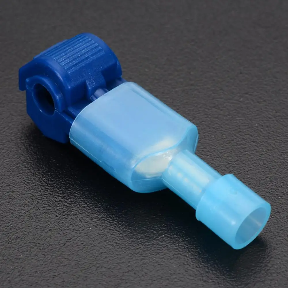 

40pcs Mayitr Blue T-Taps & Male Insulated Quick Splice Lock Wire Terminals Connectors For Electrical Wire Connection 16-14AWG
