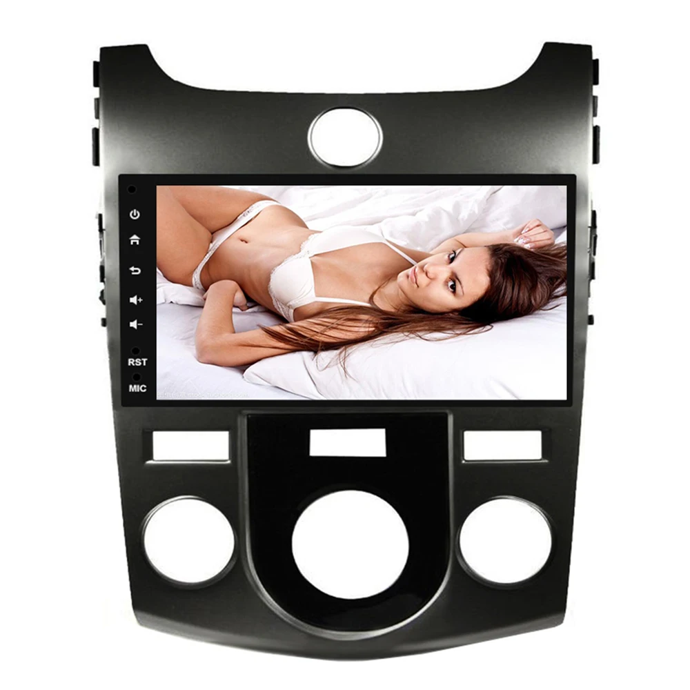 9 дюймов Android 2.5D автомобильный DVD GPS для KIA Forte Cerato 2008 2019 Радио навигация головное