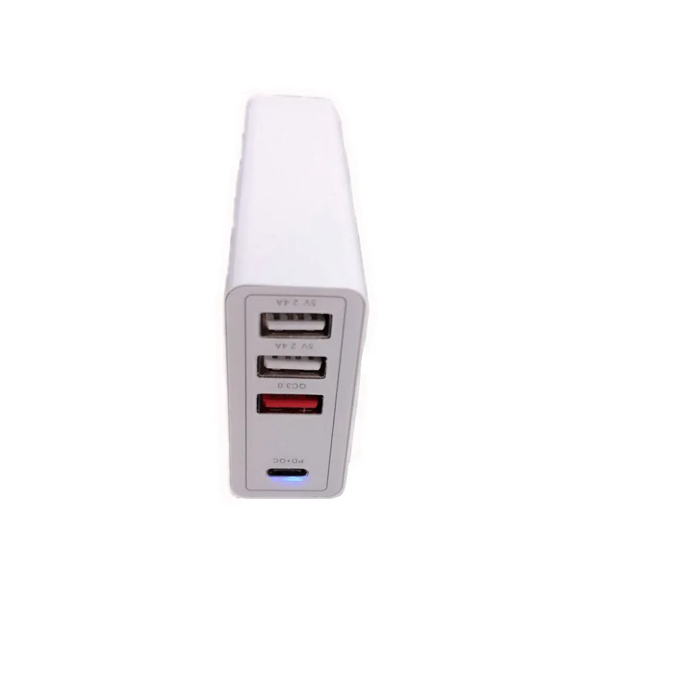 90 Вт PD зарядное устройство с 60 USB TYPE C 3 порта для ноутбуков смартфонов совместимых