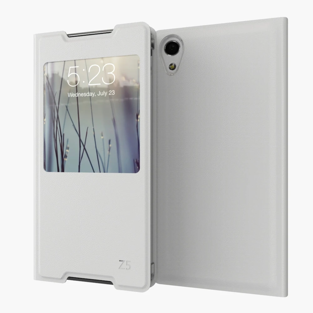 Для Sony Xperia Z5 E6603 E6633 E6653 E6683 роскошный Ультратонкий флип-чехол из искусственной