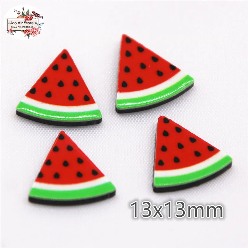 Плоский полимер 20 шт. мини размер вишня/цветок/Божья коровка/гамбургер фрукты с