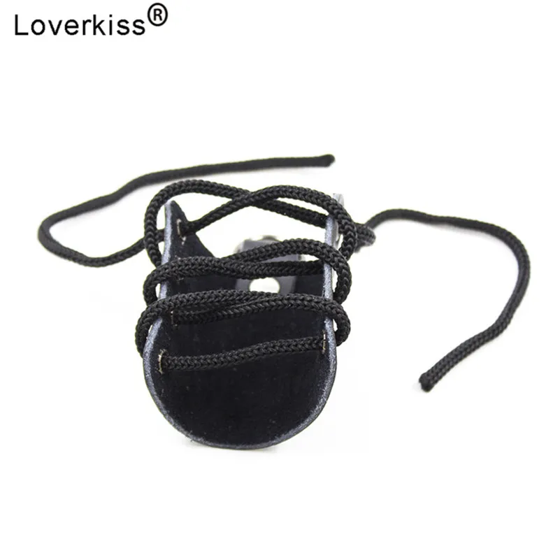 Кольцо для пениса Loverkiss кольцо повара из натуральной кожи регулируемое БДСМ