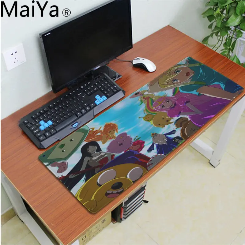 

MaiYa Hot Sales Adventure Time Comfort Mouse Mat Gaming Mousepad Durable Rubber Mouse Mat Pad