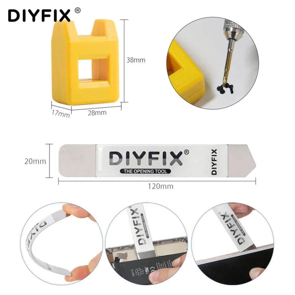Инструменты для ремонта отвертки и пинцета DIYFIX набор инструментов разборки iPhone