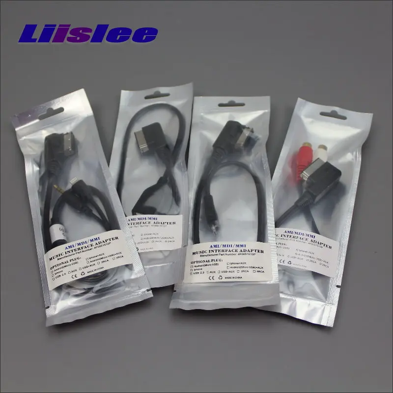 AMI MDI MMI к RCA USB AUX iPhone iPod разъем для Audi A3 A4 S4 A5 S5 A6 Q7 A8 S8 RS8 R8 TT Автомобильный Кабель