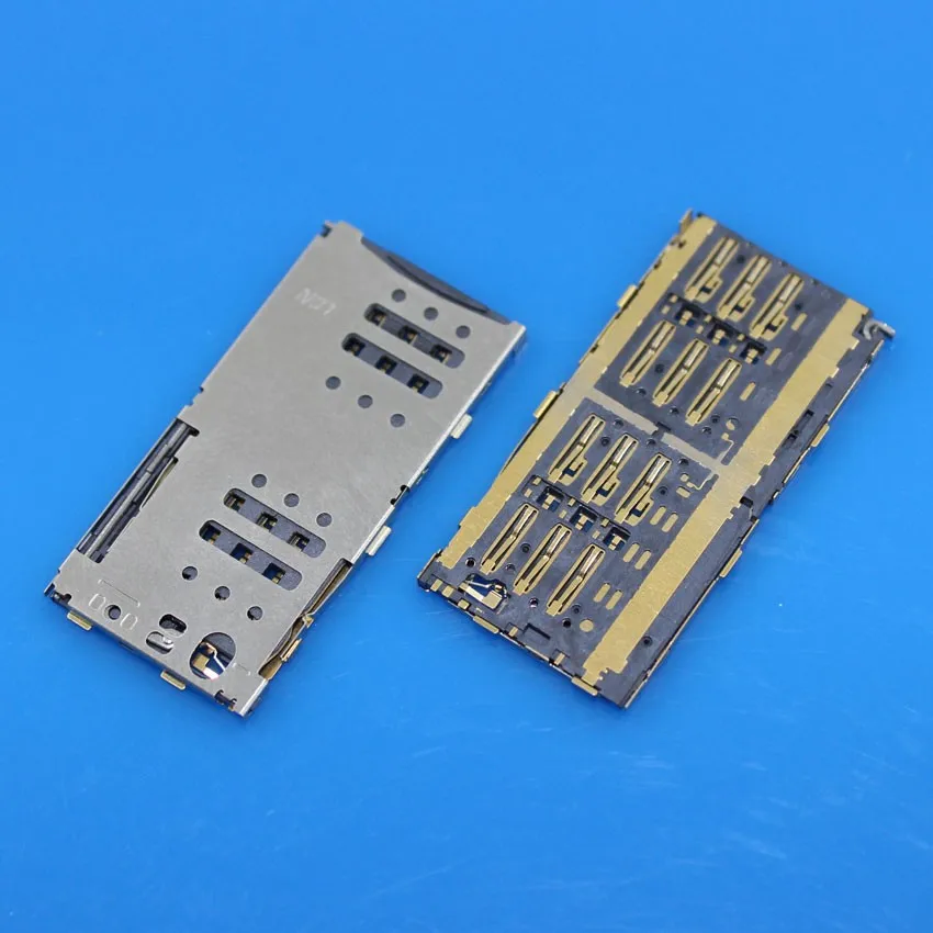 10 шт./лот для Meizu M1 Примечание M463M M463U meilan сим карты + SD Card Reader Держатель Слот