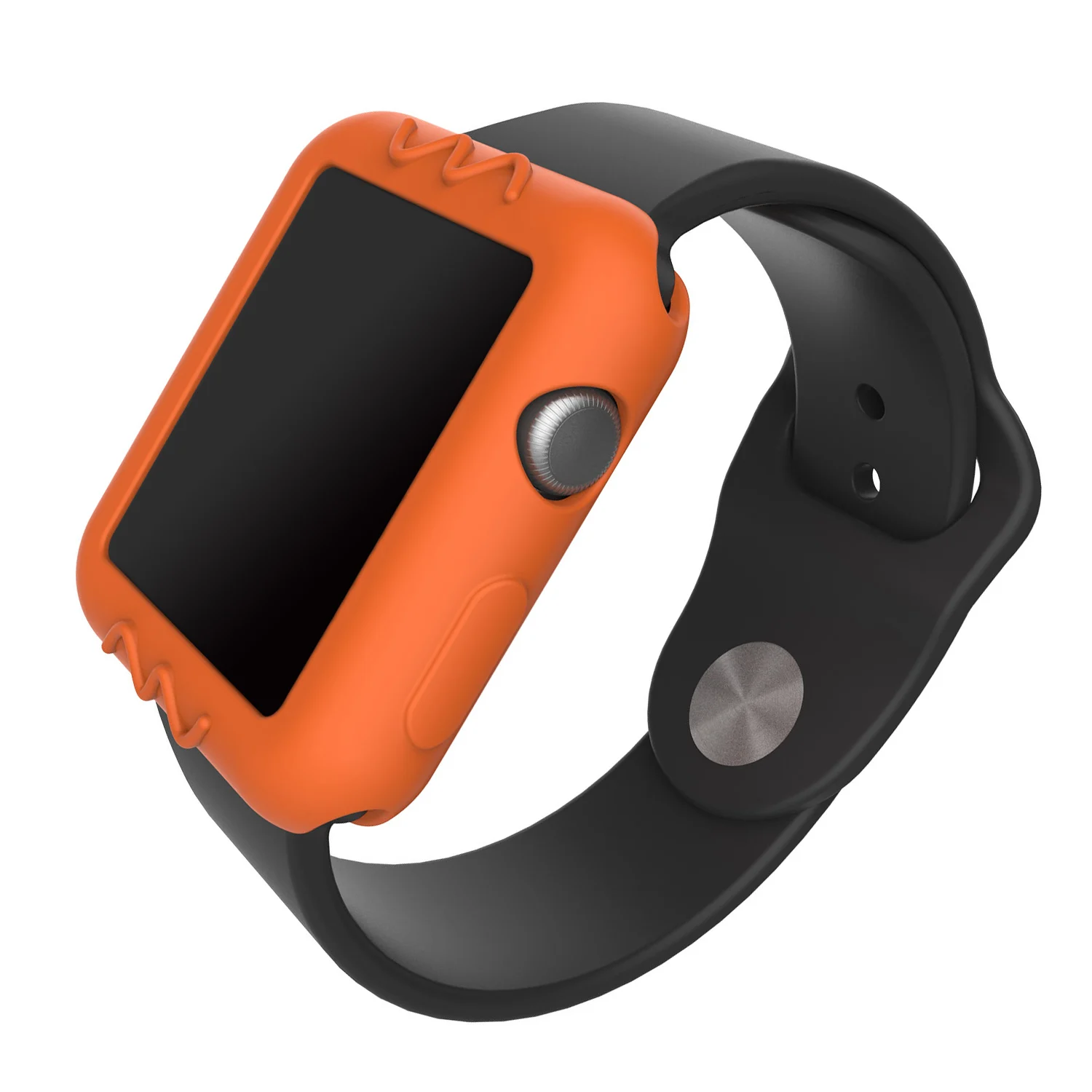 Gosear силиконовый защитный чехол для Apple Watch iWatch i Wach iWach Series 1 2 3 38 мм 42 аксессуар |