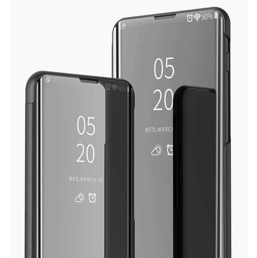 Умный зеркальный флип-чехол для VIVO iqoo V5 V15 V11i V11 Pro S1 X21S Clear view ЧЕХОЛ ДЛЯ Y69 Y71 Y81 Y83 Y97 Y17