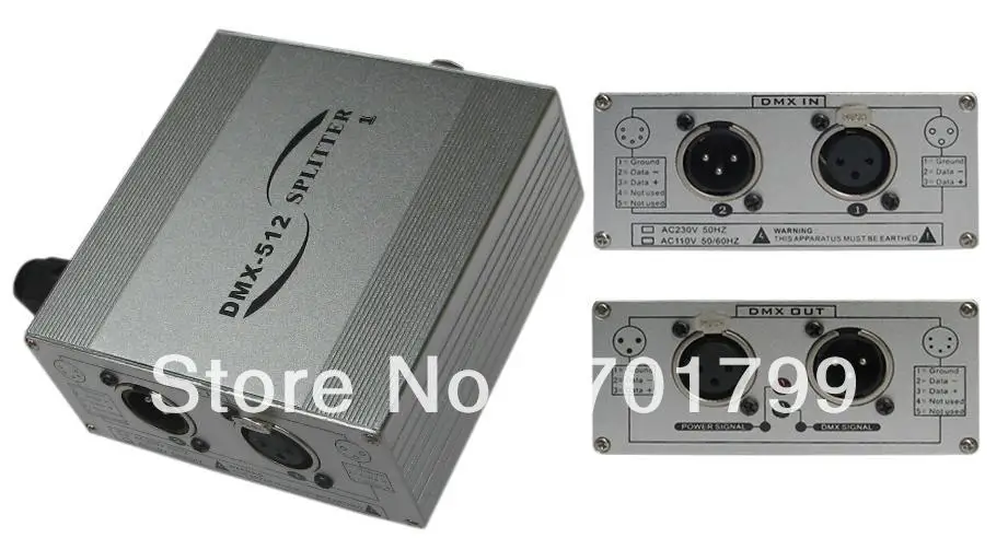Сплиттер DMX 1 канал вход выход стандартный сигнала DMX512|splitter adsl|splitter plugsplitter |