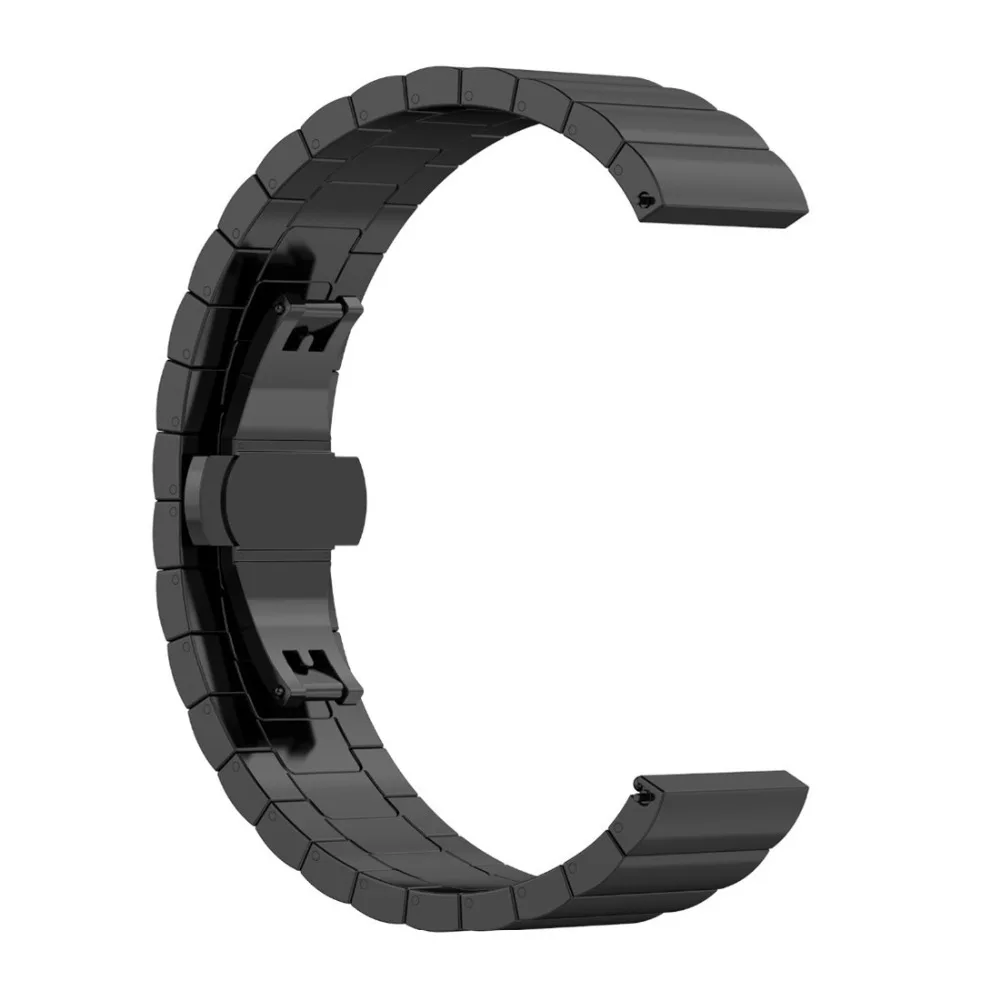 Ремешок из нержавеющей стали для Samsung Galaxy watch 46 мм/42 мм Gear S3 frontier/classic huawei gt браслет