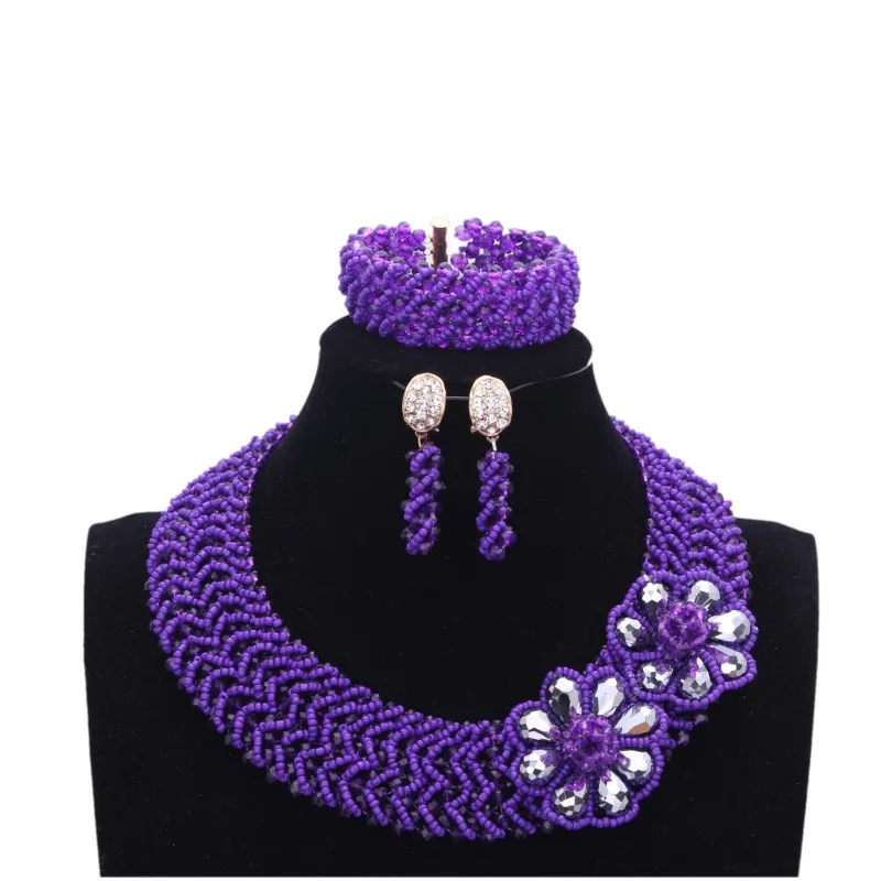 4 UJewelry Новинка 2018 года комплект ювелирных изделий Дубай в серебро для невесты