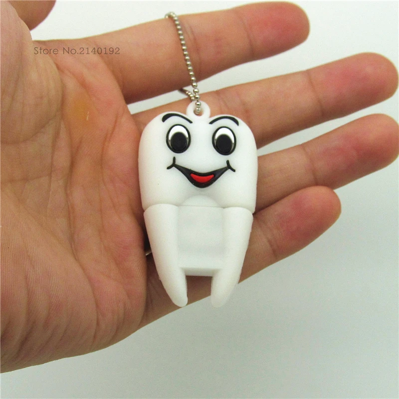 Usb флеш накопитель smile tooth Pen drive 4 ГБ 8 16 32 металлическая цепочка|flash memory stick|memory