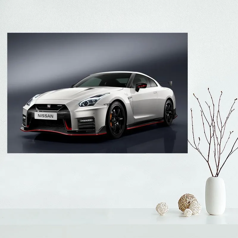 Ниссан SKYLINE GT R холст постер для картины на индивидуальный заказ печать ткань
