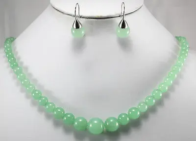 Хит продаж ожерелье из натурального камня серьги ювелирный набор AAA GP широкие