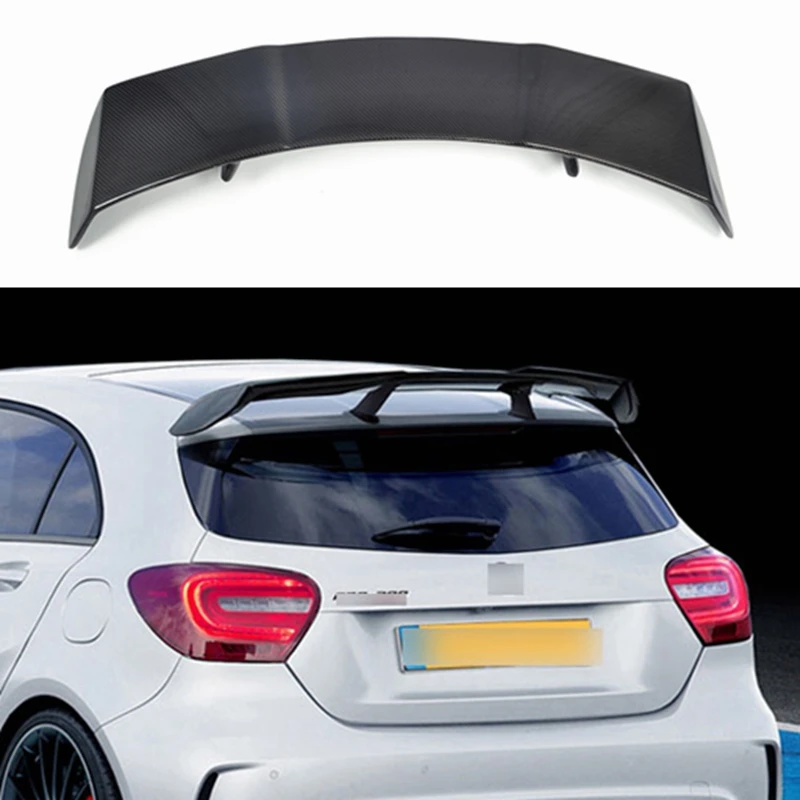 Задняя крышка спойлера из углеродного волокна для Mercedes W176 A Class 5-door Hatchback 2013 - 2018 A180