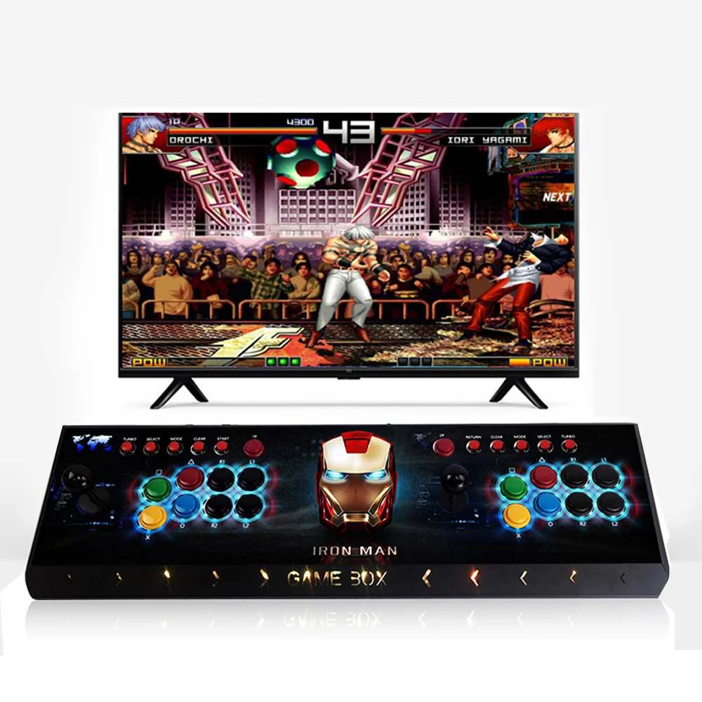 Новая обновленная версия аркадная игровая консоль с pandora box 9D игровая доска мульти игры 2222 в 1, джойстик консолей