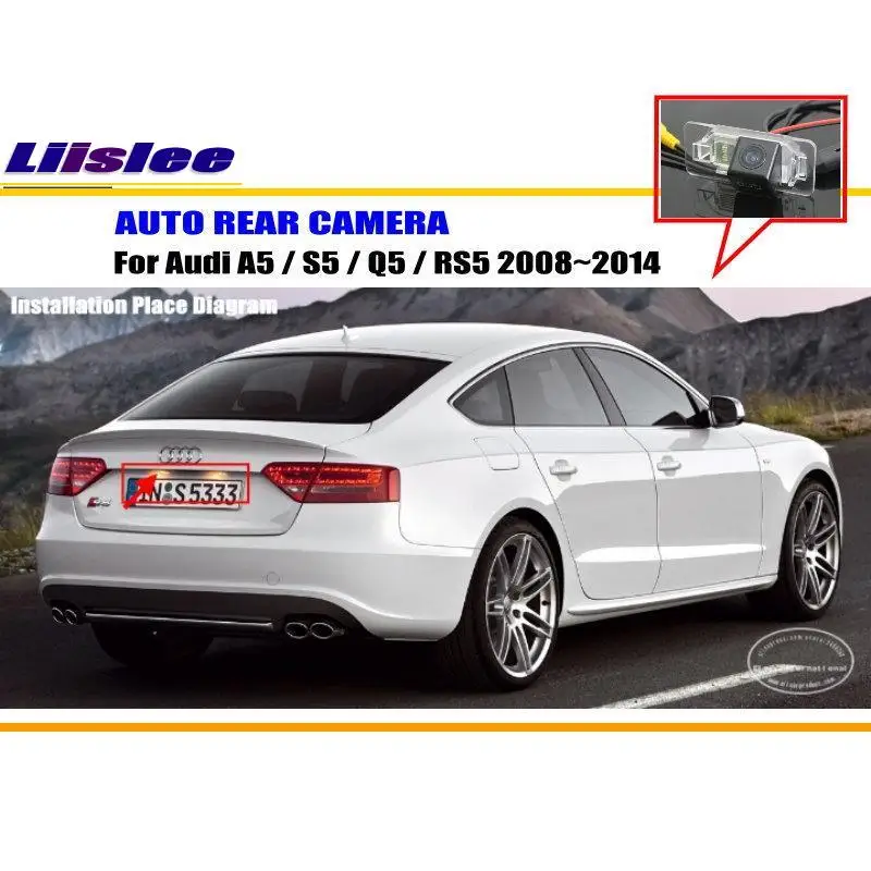 Зеркало заднего вида Камера для Audi A5 S5 Q5 RS5 2008 2009 2010 2011 2012 2013 2014 Резервное