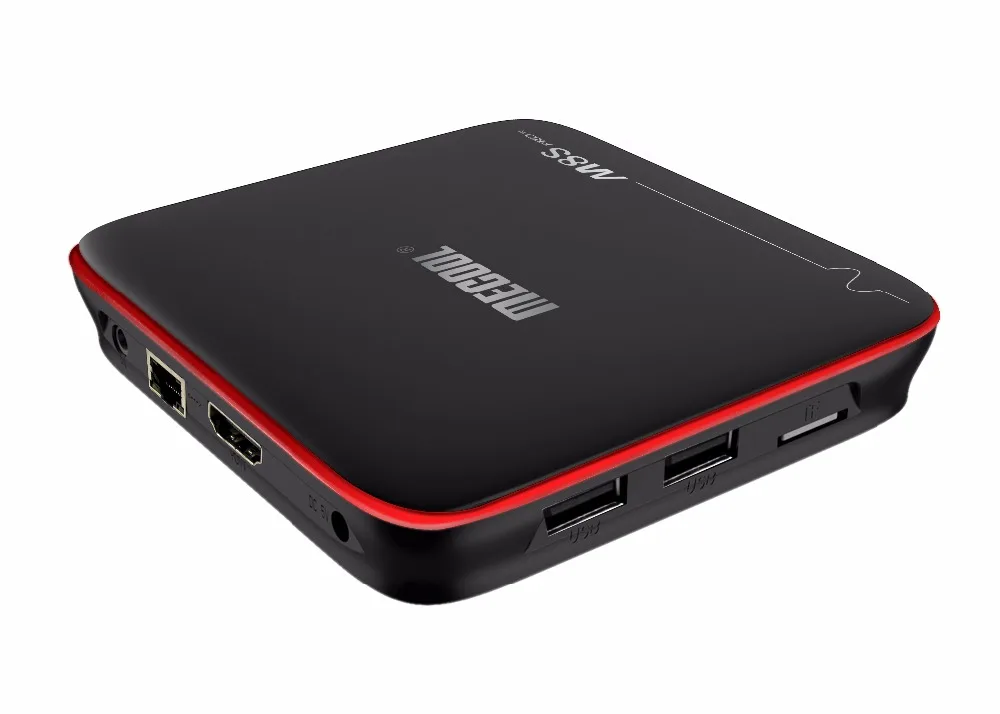 5 шт MECOOL M8S PRO W Smart tv Box Amlogic S905W четырехъядерный 2 Гб ОЗУ DDR3 16 ГБ Android 7,1 ТВ-приставка 2,4 ГГц WiFi 4K H.265 ТВ-приставка