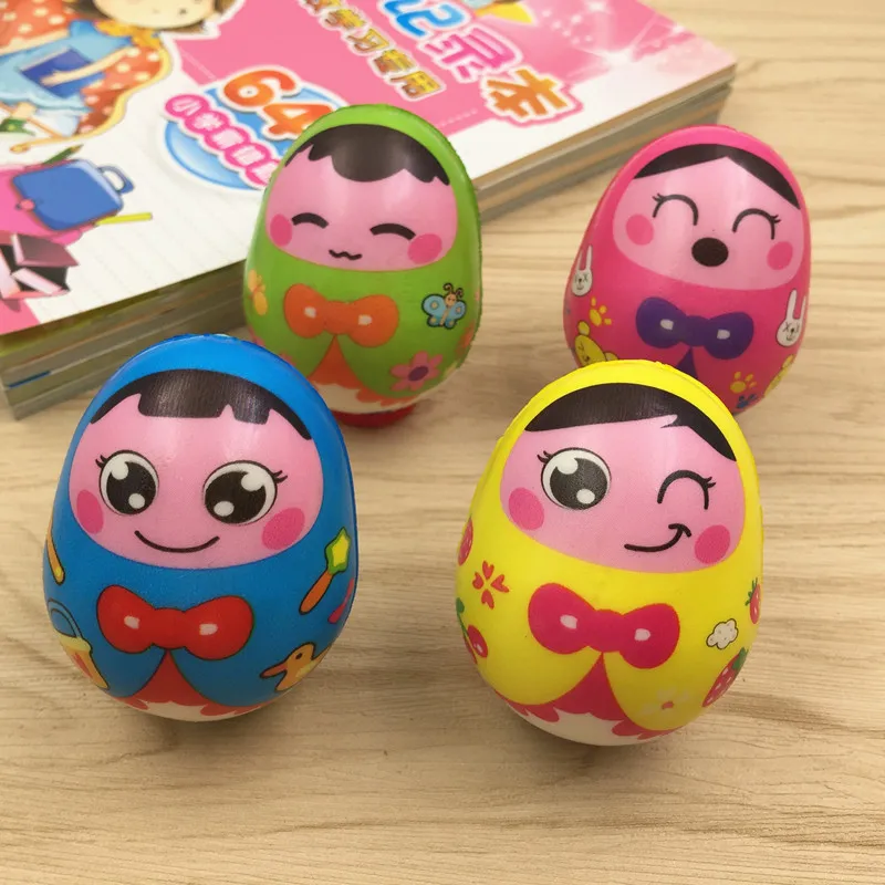 Забавная игрушка тумблер пасхальное яйцо призом ученика новинка шуточная