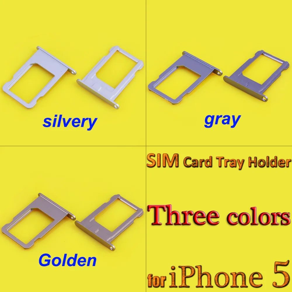 JCD абсолютно новый адаптер сим карты для iPhone 5 5G Micro Sim Слот карт памяти запасные