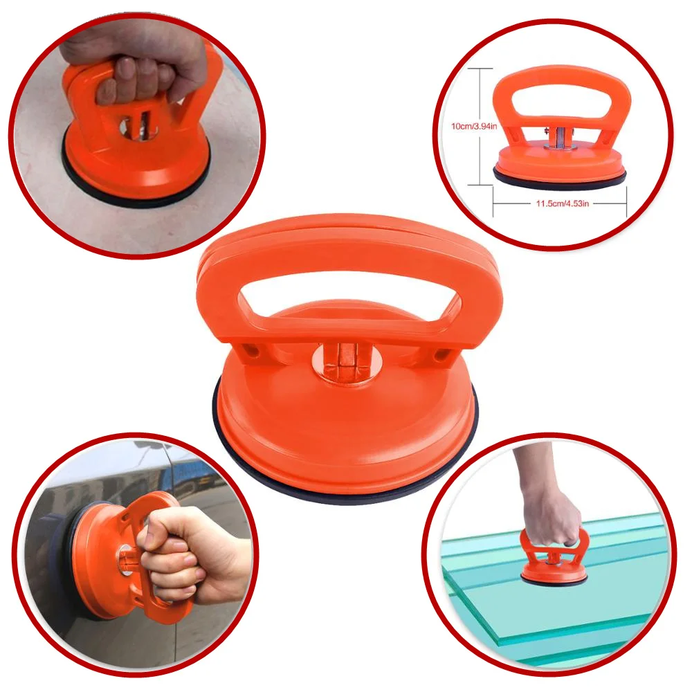 

4.5inch Car Dent Puller Single Claw Sucker Vacuum Suction Cup Tile Extractor Floor Sucker Remove Dents Hail Pits Lifter Carrier