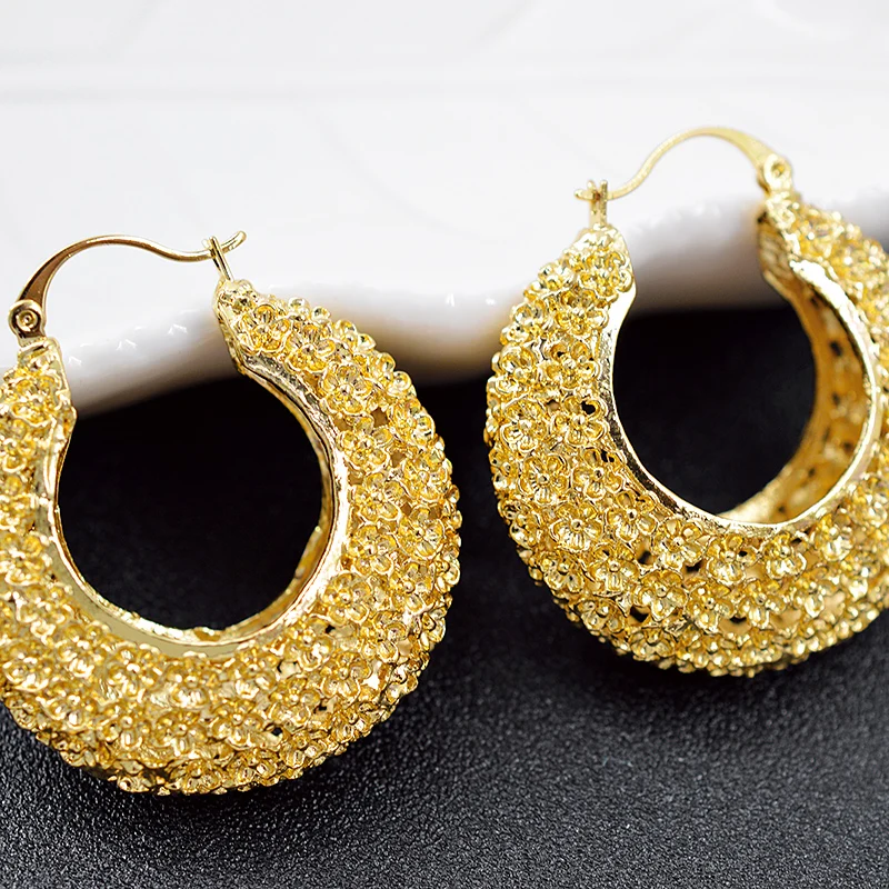 Sunny Jewelry цветок Ювелирные наборы для женщин колье серьги кулон большие круглые