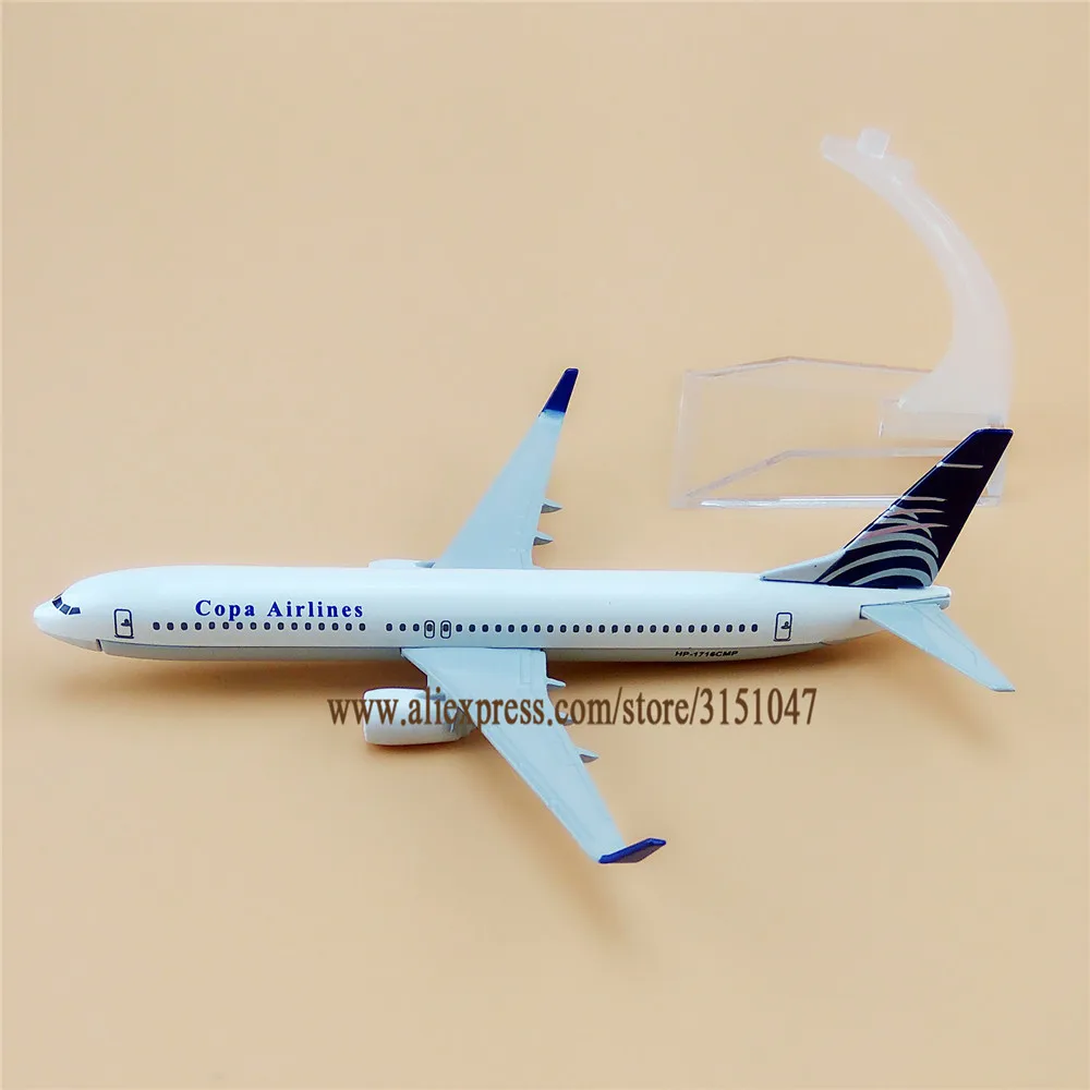Сплав металла Air Copa Airlines B737 модель самолета Copa Boeing 737 Airways модель самолета Стенд Детские Подарки 16 см