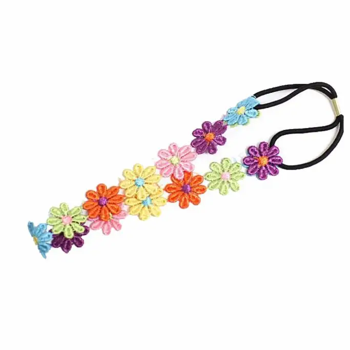 Повязка на голову с цветочной вышивкой для маленьких девочек|accessories for|accessories for