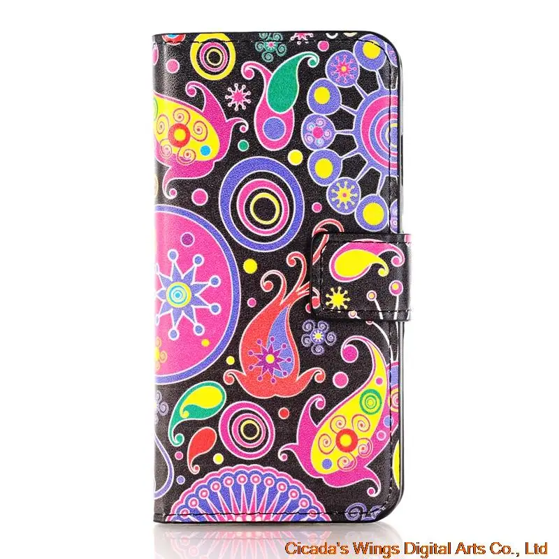 Для apple iphone 8 7 6 6 S Plus X XS MAX XR 5s SE 5 pu кожаный чехол для телефона с бабочками Fly Flower Painted flip Wallet слоты для карт
