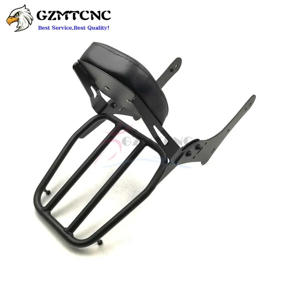 Задняя багажная полка с поддержкой Sissy Bar Saddlebag Box Holder багажная полка кронштейн спинки для Kawasaki Vulcan S 650